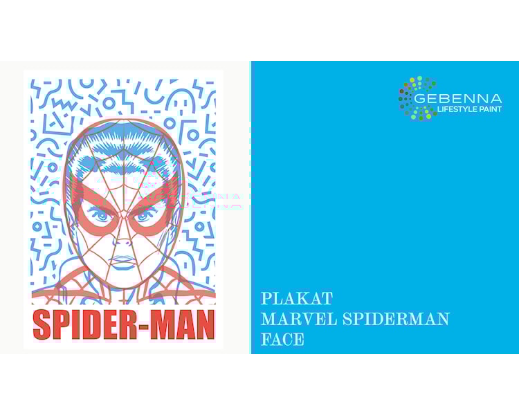 Plakat Marvel Spider Man Face